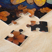 キュートイエローフェアリーファンタジーアート ジグソーパズル (側面)