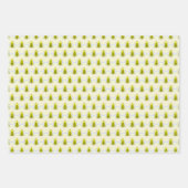 キュートイエローベビービー男女兼用カスタム ラッピングペーパーシート (正面2)