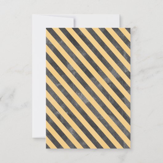 キュートイエローボーイズ建築ダーティ3rdy誕生日 サンキューカード (裏面)