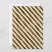 キュートイエローボーイズ建築ダーティ3rdy誕生日 招待状 (裏面)