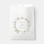 キュートイエローメド素朴フローラリース結婚ズ フェイバーバッグ (正面)