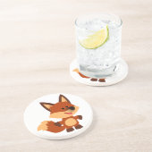 キュートイノセントカートゥーンキツネコースター コースター (側面)