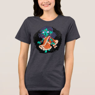 キュートインディアンゾンビ トライブレンドTシャツ