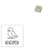 キュートインパエオウム名前をカスタムする ラバースタンプ (押印)