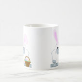 キュートイースターイエティ コーヒーマグカップ (中央)