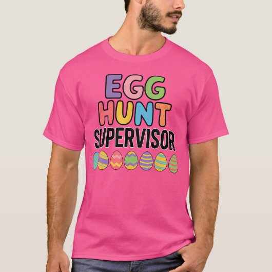 キュートイースターエッグ狩り監督者 Tシャツ (正面)