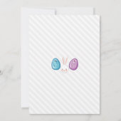 キュートイースターエッグ狩り&ブランチ招待状 招待状 (裏面)