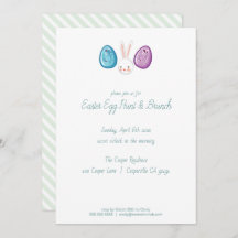 キュートイースターエッグ狩り&ブランチ招待状