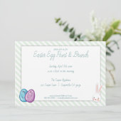 キュートイースターエッグ狩り&ブランチ招待状 招待状 (スタンド正面)