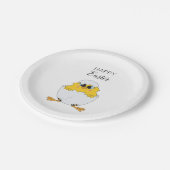 キュートイースターエッグ&シックハッピーイースター ペーパープレート (アングル)