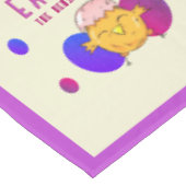 キュートイースターシックアンドエッグハッピーイースターホリデー テーブルクロス (アングル)