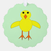 キュートイースターシックカスタム オーナメントカード (正面)