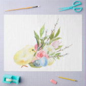 キュートイースターシリーズデザイン10 薄葉紙 (クラフト)