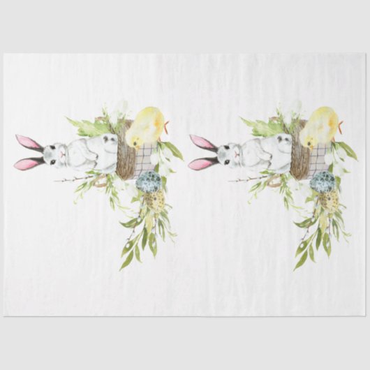 キュートイースターシリーズデザイン5 薄葉紙 (正面)