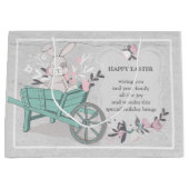 キュートイースターデザイン ラージペーパーバッグ (正面)