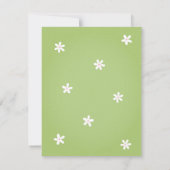 キュートイースターバニーエッグ狩りパーティの招待状 招待状 (裏面)