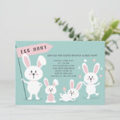 キュートイースターバニーエッグ狩りパーティー 招待状 (スタンド正面)