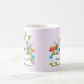 キュートイースターバニーホリデー コーヒーマグカップ (中央)