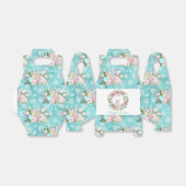 キュートイースターバニーリースホリデーパーティーボックス フェイバーボックス (折り畳みなし)