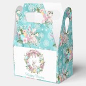 キュートイースターバニーリースホリデーパーティーボックス フェイバーボックス (オープン)