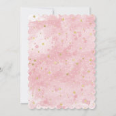 キュートイースターバニー誕生日 サンキューカード (裏面)