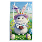 キュートイースターバニー01 スモールペーパーバッグ (正面)