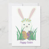 キュートイースターバニー&エッグス春 シーズンカード (正面)