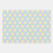 キュートイースターパターンパステル ラッピングペーパーシート (正面)