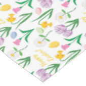 キュートイースターフローラルパターンホリデーテーブルクロス テーブルクロス (アングル)