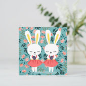 キュートイースターホリデーカード シーズンカード (スタンド正面)