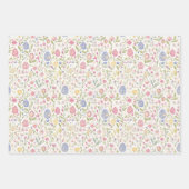 キュートイースターラッピング紙 ラッピングペーパーシート (正面3)