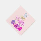 キュートイースターランチテーマ紙ナプキン スタンダードカクテルナプキン (角)