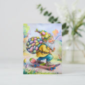 キュートイースター格言 ポストカード (スタンド正面)