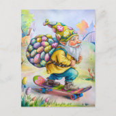 キュートイースター格言 ポストカード (正面)