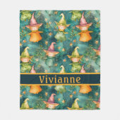 キュートウィッチトスカフリースブランケット フリースブランケット (正面)