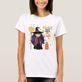 キュートウィッチハロウィーンニク引用文 Tシャツ