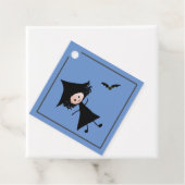 キュートウィッチハローウィンパーティメッセージカード フェイバータグ (インサイチュ)
