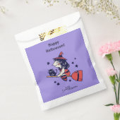 キュートウィッチ名前をカスタムするハロウィーンの好意バッグ フェイバーバッグ (封をした状態)