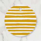 キュートウィンタークリスマスディノ子供の誕生日パーティー フェイバータグ (裏面)