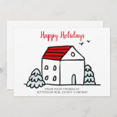 キュートウィンターハウス実在エステート シーズンカード (正面/裏面)