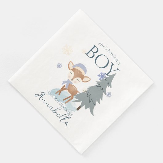 キュートウィンターベビーディアボーイファウン (コーナー)