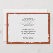 キュートウィンターロビンラストグレーホリデームービング 案内状 (裏面)