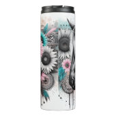 キュートウェスタン女性のカーボーイ タンブラー (裏面)