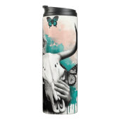 キュートウェスタン女性のカーボーイ タンブラー (回転右)