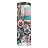 キュートウェスタン女性のカーボーイ タンブラー (裏面)