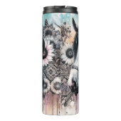 キュートウェスタン女性のカーボーイ タンブラー (裏面)