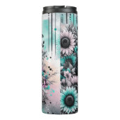 キュートウェスタン女性のカーボーイ タンブラー (裏面)