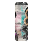 キュートウェスタン女性のカーボーイ タンブラー (裏面)