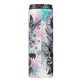 キュートウェスタン女性のカーボーイ タンブラー (裏面)