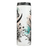 キュートウェスタン女性のカーボーイ タンブラー (裏面)